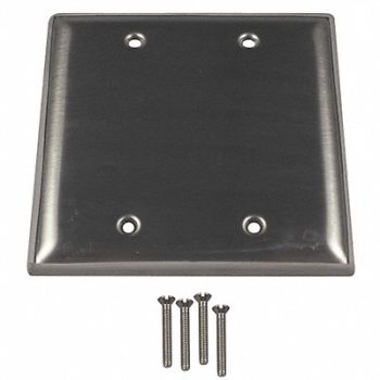 CALBRITE Electrical Box Cover Blank 4-1/2 in., 36LM19