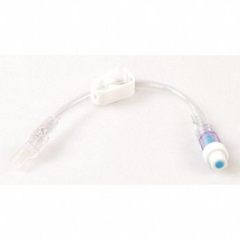 MEDSOURCE IV Extension Set Clear/White 7in L PK100, 36LN63