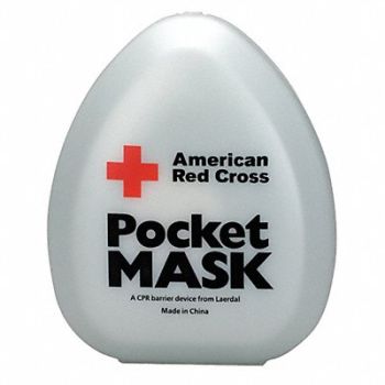 FIRST AID ONLY Pocket CPR Mask Universal Clamshell, 36M338