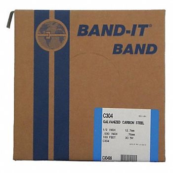 BAND-IT Band Gcs 1/2 X 0.030 X 100 RL/100Ft, 36M562