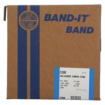 BAND-IT Band Gcs 3/4 X 0.030 X 100 RL/100Ft, 36M565