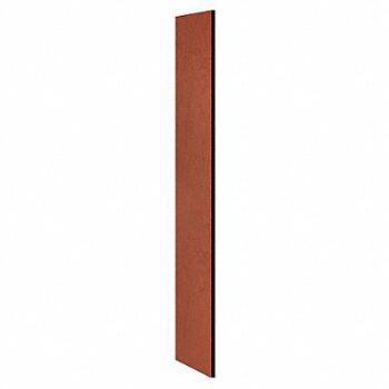 SALSBURY INDUSTRIES End Panel Flat Top D21 x H72 Cherry, 36M899