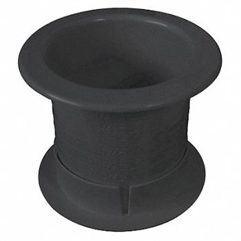 FAST CAP Dual Sided Grommet Blk 2.5In PK100, 36M953