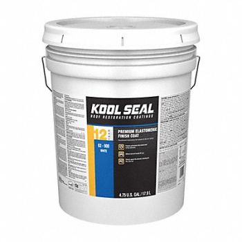 KOOL SEAL Elastomeric Roof Coating 4.75 gal, 36MV74