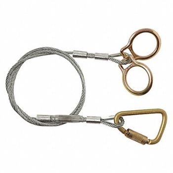 FALLTECH Anchorage Sling 4 ft L Galvanized Steel, 36MW08