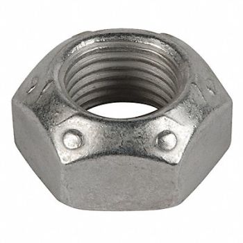 GRAINGER APPROVED Lcknut 1/2 -13 Znc Stl 3/4x0.448 1000PK, 36N083