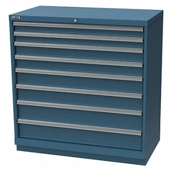 LISTA K3764 ModDrwrCab 41.75 x40 x22.5 Blu 8Drwr, 36N109