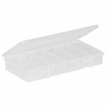 PLANO MOLDING Comprt Bx Molded Tension Clr 1.38 in, 36N214