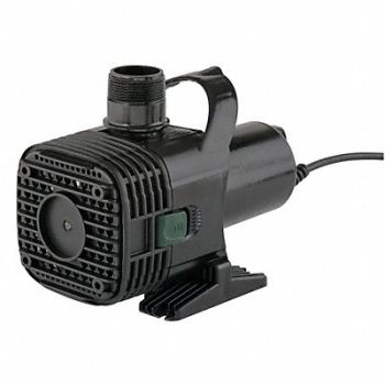 LITTLE GIANT Pond Pump 3/16hp 120V AC Plastic Housing, 36N479