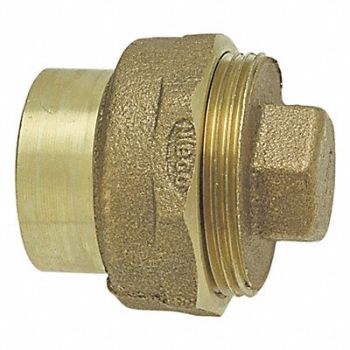 NIBCO Cleanout Cast BRZ 1-1/2 FTGxCleanout, 36N553