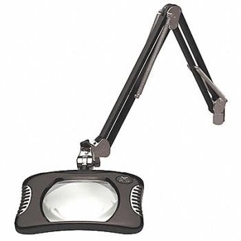 O.C. WHITE MagnifierLight Articulating AR 43in BLK, 36NA88
