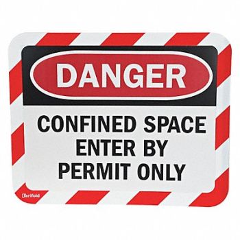 TARIFOLD Sign Holder 9 3/4 in x 12 1/8 in PVC PK2, 36NH01