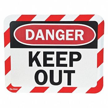 TARIFOLD Sign Holder 9 3/4 in x 12 1/8 in PVC PK2, 36NH03