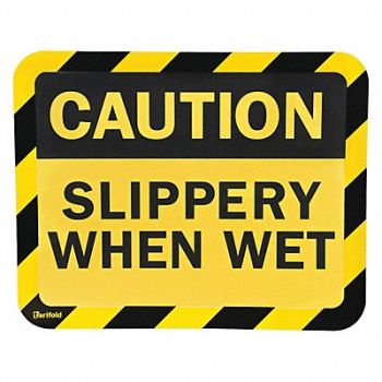 TARIFOLD Sign Holder 9 3/4 in x 12 1/8 in PVC PK2, 36NH05