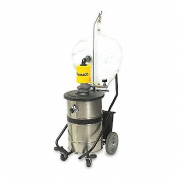 TORNADO Drum Vacuum 18 gal 83 cfm, 36NL98