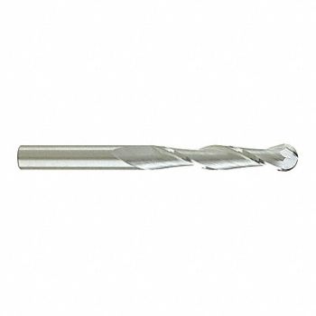 GRAINGER APPROVED Ball End Mill 5/16 Dia Carbide, 36PA34