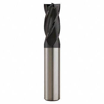 GRAINGER APPROVED End Mill 9/64 Dia 1/2 Cut Carbide, 36PE73