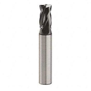 GRAINGER APPROVED CR End Mill 0.060 CR 1/2 Dia 1 Cut, 36NR14