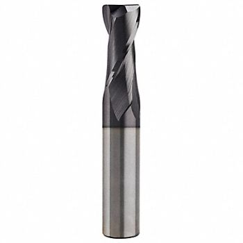 GRAINGER APPROVED Square End Mill 1/8 Dia 1/2 Cut, 36NU82
