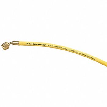 JB INDUSTRIES Charging/Vacuum Hose Low Loss 60 In Yel, 36P057