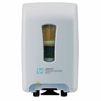 BEST SANITIZERS INC. Hand Sanitizer Dispenser 1250mL White, 36P155