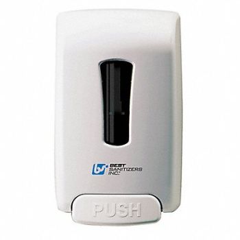 BEST SANITIZERS INC. Hand Sanitizer Dispenser 1250mL White, 36P168