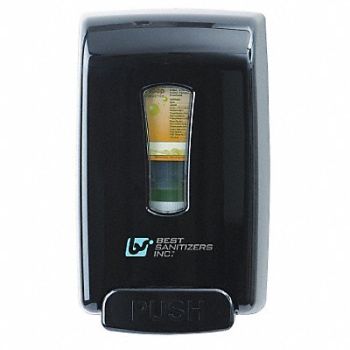 BEST SANITIZERS INC. Hand Sanitizer Dispenser 1250mL Black, 36P169