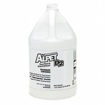 BEST SANITIZERS INC. Trigger Spray Bottle 1gal 11 3/4 H Clear, 36P195