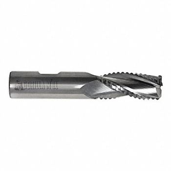 GRAINGER APPROVED Corner Chamfer End Mill 3/8 Dia Carb., 36PN03