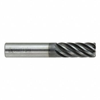GRAINGER APPROVED CR End Mill 0.060 CR 5/16 Dia 7/8 Cut, 36PP70