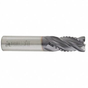 GRAINGER APPROVED Corner Chamfer End Mill 3/8 Carbide, 36PR18