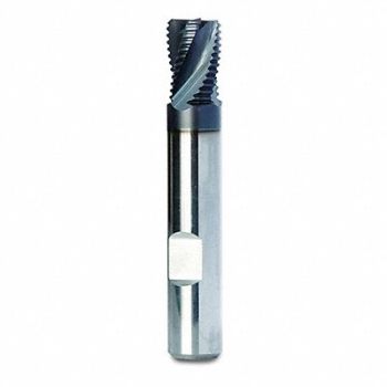 GRAINGER APPROVED Corner Chamfer End Mill 1/4 Dia Carb., 36PR31