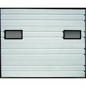 AMERICAN GARAGE DOOR SUPPLY Dock Door Steel 7 ft 6 In Hx7 ft 4 In W, 36R631