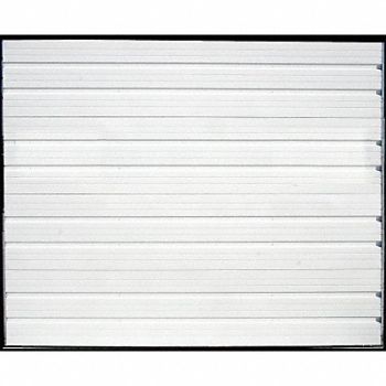 AMERICAN GARAGE DOOR SUPPLY Dock Door Steel 10 ft H x 9 ft W, 36R678
