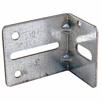 AMERICAN GARAGE DOOR SUPPLY Track Jamb Bracket Size 03 PK2, 36R898