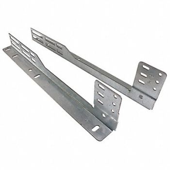 AMERICAN GARAGE DOOR SUPPLY Flag Angle Slotted Bracket Steel PR, 36R908