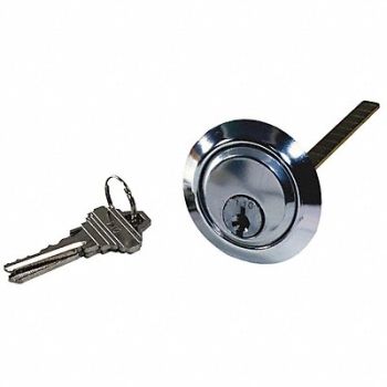 AMERICAN GARAGE DOOR SUPPLY Rim Cylinder With Keys, 36R941
