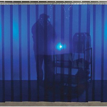 STEINER J1597 Welding Strip Curtain 8ft H 10ft W Blue, 36RD74
