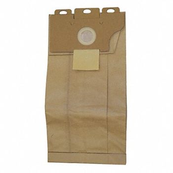 BISSELL COMMERCIAL Vacuum Bag Paper 2-Ply Reusable PK10, 36RE76