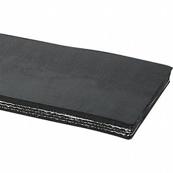 APACHE INC. Conveyor Belt 3Ply 330 SBR Blk 10InW, 36RR49
