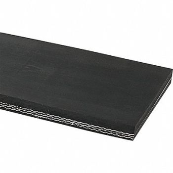 APACHE INC. Conveyor Belt 3Ply 330 SBR Blk 72InW, 36RR73