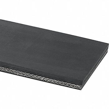 APACHE INC. Conveyor Belt 3Ply 330 EPDM Blk 72InW, 36RT70