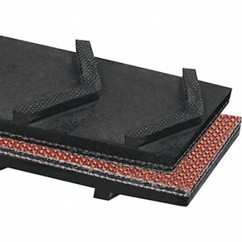 APACHE INC. Conveyor Belt 2Ply 220 Ntrle Blk 72InW, 36RU07
