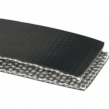 APACHE INC. Conveyor Belt Intrwvn 150 PVC Blk 72InW, 36RV58