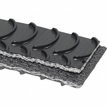 APACHE INC. Conveyor Belt Intrwvn 200 PVC Blk 72InW, 36RW34