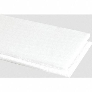 APACHE INC. Conveyor Belt Intrwvn 120 PVC Wht 30InW, 36RX24