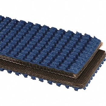 APACHE INC. Conveyor Belt 3Ply 150 Ntrle Blu 72InW, 36RZ41