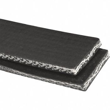 APACHE INC. Conveyor Belt Intrwvn 200 PVC Blk 72InW, 36RZ56
