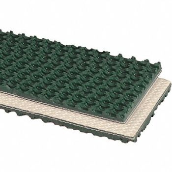 APACHE INC. Conveyor Belt 2Ply 100 PVC Grn 72InW, 36RZ71