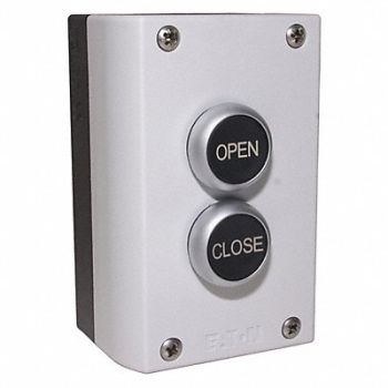 AMERICAN GARAGE DOOR SUPPLY Control Station 2 Buttons Nema 4X, 36T004